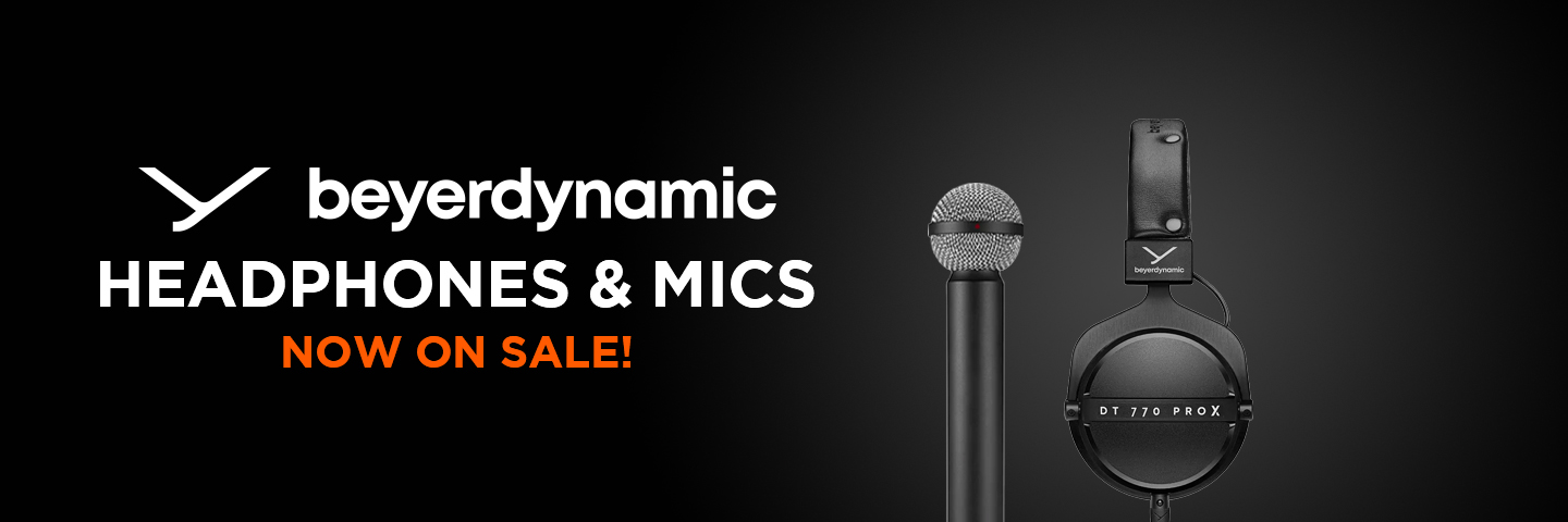 Get a Pro Sound for Less with Beyerdynamic.
